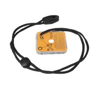 Specchio portatile di sopravvivenza per zaino in spalla, in acrilico, per flash, con mira di precisione, dispositivo di sicurezza 57 x 57 mm