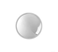 Specchio portatile per selfie, compatibile con smartphone, leggero, 9,5 x 7,5 cm, infrangibile, grandangolare, convesso, grigio opaco, in ABS, facile da trasportare per soli e (grigio), piccolo, 7,5
