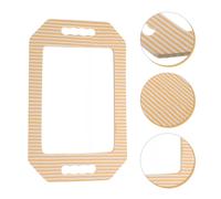 Specchio portatile rettangolare con bordo in schiuma Specchietto retrovisore