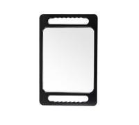 Specchio Portatile Specchio A Mano Con Doppia Maniglia Manuale Rettangolare Con Attrezzatura Per Salone A Mano