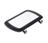 Specchio posteriore - Specchio vanità per auto con clip di vetro ad alta definizione | Blocco anti-uv Visor Visor HD Makeup Mirror0r | Automobile Sun Shade mir0r per SUV di camion