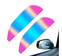 Specchio Rain Source, Car Mirror Rain Protector - 2 x sopracciglio di pioggia per lo specchio laterale, copertura resistente allo sporco per il camion dei veicoli, visione chiara, decorazione esterna