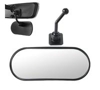 Specchio reale per bambini - Specchio retrovisore regolabile a 360° | Supporto per adesivi, sfortunato monitor ad angolo grande per bambini, per l'osservazione del parabrezza e del cruscotto