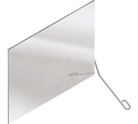 Specchio reclinabile 60x45 cm acciaio inox dx Acciaio