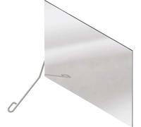 Specchio reclinabile 60x45 cm acciaio inox sx Acciaio
