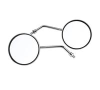 Specchio regolabile 1 paio di specchietti retrovisori per motocicletta da 8 mm, lato destro e sinistro, specchietti retrovisori rotondi per motocicletta