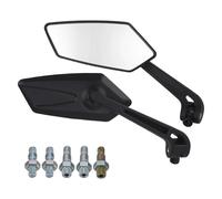 Specchio regolabile Specchietti retrovisori per moto per Cafe Racer Universali Neri Accessori per moto Specchietti laterali