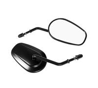 Specchio regolabile Utilizzato Per Yamaha Per Suzuki Universale Con 8MM Nero Moto Specchietto Retrovisore 8MM(Nero)