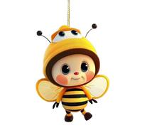 Specchio retrovisore Access Acrilico Bee Car Mirrorr Hanging Decorazione Pendente per Auto Interior Decoration