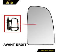 Specchio Retrovisore Alto Anteriore Destra per Jumper 3 Ducato 3 Boxer 3 8151LK