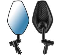 Specchio Retrovisore Bici 360 Gradi Telaio Lega di Alluminio Rivestimento Antiri