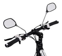 Specchio Retrovisore Bici per Manubrio Mountain Road, Abs Vetro
