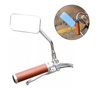 Specchio retrovisore bici vintage classico e bellissimo vetro trasparente rifles