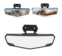 Specchio retrovisore centrale UTV, 2883763 Specchio retrovisore convesso UTV grandangolare Specchio retrovisore ad alta definizione di ricambio per Polaris RZR PRO XP 2020-2023