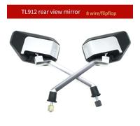 Specchio Retrovisore Convesso Robusto Adatto per Manubrio Bici Elettrica con Vit