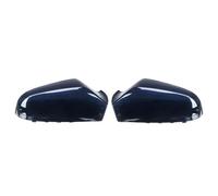 Specchio retrovisore Copertura specchietto retrovisore laterale per auto in fibra di carbonio/blu per Opel per Vauxhall per Astra H 2004-2013(Blu)