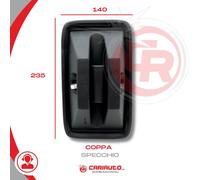 Specchio Retrovisore Coppa NERA DAILY 1978-1999 OM30 SC GRINTA CAMION CAMPER