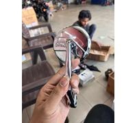Specchio retrovisore cromato adatto a Royal Enfield Classic/Meteor/Bullet/Hun...