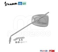 SPECCHIO RETROVISORE CROMATO DESTRO SINISTRO DX SX UNIVERSALE PER VESPA
