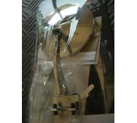 SPECCHIO RETROVISORE CROMATO UN METALL LATERALE SX E DX AUTO D'EPOCA UNIVERSALE