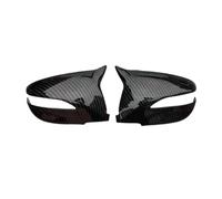 Specchio retrovisore dell'alloggiamento Misura Per Hyundai 2011-2015 2x Adesivo Per Auto Retrovisore Copertura Dello Specchio Laterale Tappo Ala Esterno Custodia Trim Accessori(Carbon)