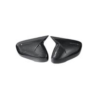 Specchio retrovisore dell'alloggiamento Specchietto retrovisore Tappo di copertura Ala Coperchio specchietto laterale Nero lucido adatto per Volvo V40 T5 T6 2011-2019(Carbon fiber pattern)