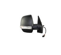 SPECCHIO RETROVISORE DESTRO MECCANICO NERO CON FANALINO PER DOBLO 2009> MODELLO CARGO
