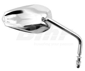 SPECCHIO RETROVISORE DX CROMATO E948D HARLEY M10 / 125 - 5/16 "
