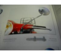 SPECCHIO RETROVISORE DX-SX CROMATO PER VESPA 50-125-150-2 VARI MODELLI OMOLOGATO