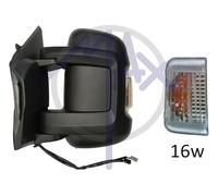 MAX! Specchietto retrovisore esterno MFT827S-L elettrico sinistro 12 pin 16W
