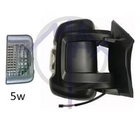 MAX MFT825-R Specchietto retrovisore esterno Braccio-specchio corto termico convesso per regolazione elettrica specchio con specchio a grandangolo anteriore Dx Compatibilità con OPEL Movano C Van U9