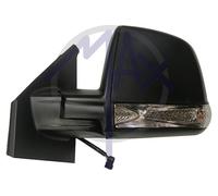 MAX! Specchietto retrovisore esterno MAX MFT407-L elettrico sinistro nero per Fiat Doblo, Opel Combo