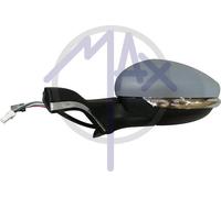 SPECCHIO RETROVISORE ELETTRICO PER PEUGEOT 208 12>19 SX PRIM BASE CROM RIP 9PIN
