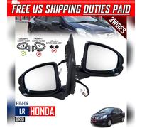 Specchio retrovisore elettrico porta ala laterale LR 3 fili per Honda Brio...