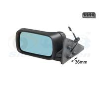 Specchio retrovisore esterno 0640807 VAN WEZEL per BMW
