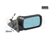 Specchio retrovisore esterno 0640808 VAN WEZEL per BMW