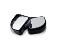 Specchio Retrovisore Esterno 1 Paio Di Specchietti Angolo Cieco Auto Regolabili In Vetro HD Grandangolari Con Zona Morta Specchietti Ausiliari Con Alloggiamento Vetro specchietto riscaldato(Black)