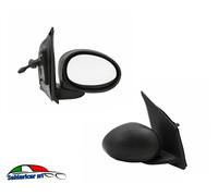 SPECCHIO RETROVISORE ESTERNO DESTRO NERO MANUALE ADATTO A CITROEN C1 2005->