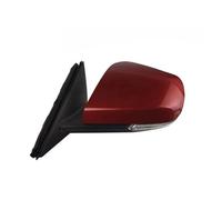 Specchio retrovisore esterno elettrico Specchietto retrovisore LED auto per Cadillac per ATS ATSL 2014-2018 Indicatore direzione automatico laterali Coperchio lente vetro(Rosso,15Wire L)