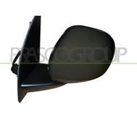 Prasco Specchietto retrovisore FT1237003 destro a cavi nero convesso cromato per Fiat Panda 169