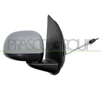 Prasco Specchio retrovisore esterno FT1247015 Destro primerizzato con sonda per Fiat Panda dal 2012
