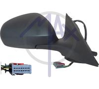 MAX MAR221-R Retrovisore Elettrico Convesso Blu Termico Destro, Nero