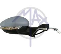MAX MPG121-R Specchietto retrovisore esterno termico convesso per regolazione elettrica specchio ribaltabile/ripiegabile elettricamente con sensore temperatura anteriore Dx