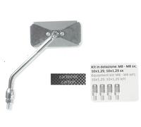 SPECCHIO RETROVISORE FAR 1775 SINISTRO CARBONIO M8 10x1,25 UNIVERSALE MANUBRIO