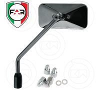 SPECCHIO RETROVISORE FAR UNIVERSALE SINISTRO / DESTRO ALLUMINIO MANUBRIO MOTO