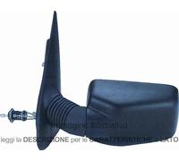 Specchietto meccanico nero dx per Fiat Tipo 1988-1993