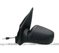 Specchio Retrovisore Ford Fiesta 2006-2008 Sinistro Meccanico Calotta Nera