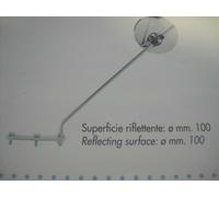 SPECCHIO RETROVISORE IN METALLO CROMATO CON COPPA REGOLABILE DX/SX UNIVERSALE