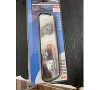 SPECCHIO RETROVISORE INTERNO UNIVERSALE VENTOSA PER AUTO LAMPA 65499 55x213MM