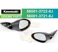 Specchio retrovisore Kawasaki JET SKI 56001-3722-8J + 56001-3721-8J destro e ...